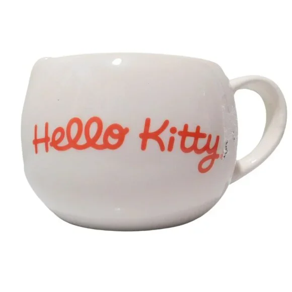 New Hello Kitty Oversized Red & White Mug - Picture 6 of 6